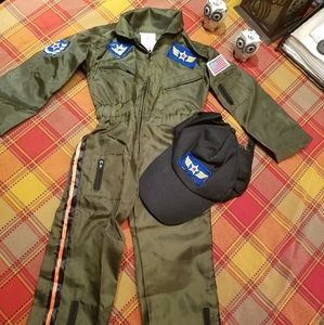 Donated - NWOT Rubie's Fighter Pilot Child Costume